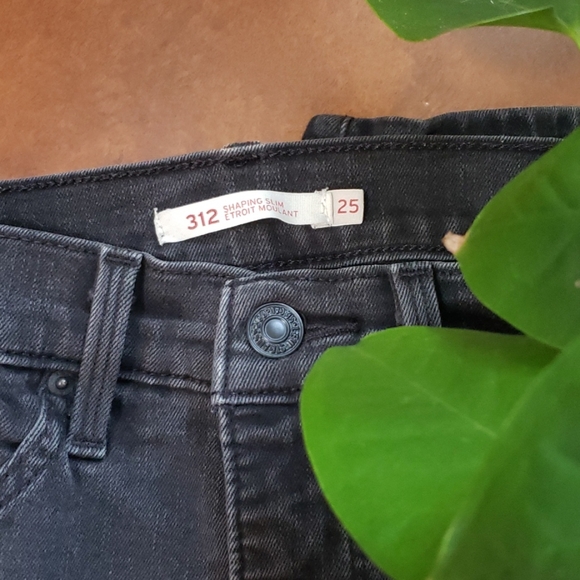 312 shaping slim Levis, black - Picture 3 of 3